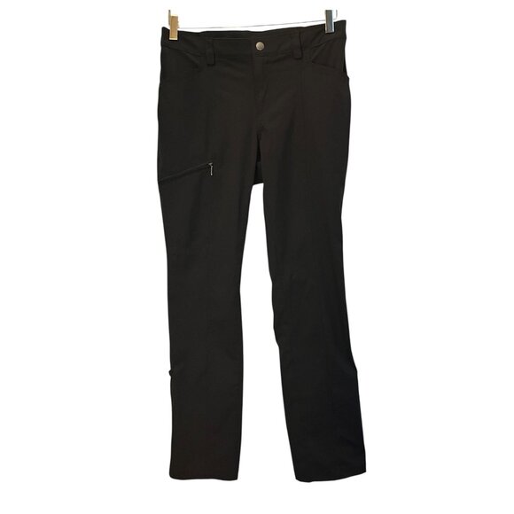 Duluth Trading Co Women's Breezeshooter Slim Leg Convertible Pants Black Hiking - Picture 1 of 10